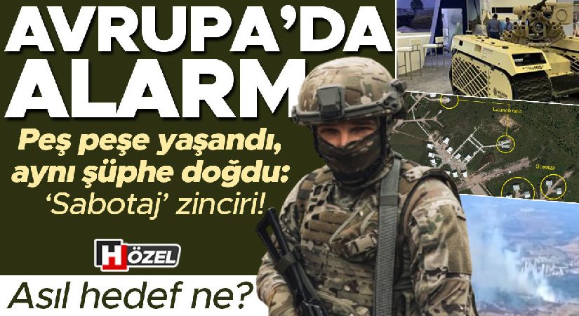 Avrupa’da alarm! Peş peşe yaşandı, tıpkı kuşku doğdu: ‘Sabotaj’ zinciri… Asıl gaye ne?