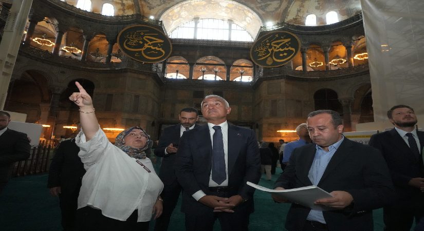 Ayasofya’da dev onarımda 3 etap tamam