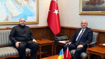 Bakan Güler, Ukrayna Milli Güvenlik ve Savunma Kurulu Sekreteri Umerov ile görüştü