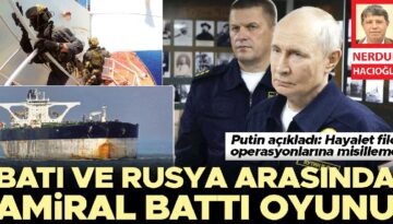 Batı ve Rusya arasında amiral battı oyunu