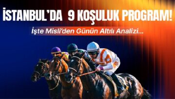 Bursa’da 10 koşuluk program! İşte Misli’den günün altılı tahlili…