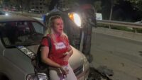 Bursa’da alkollü kadın sürücü karıştığı kazayı unuttu