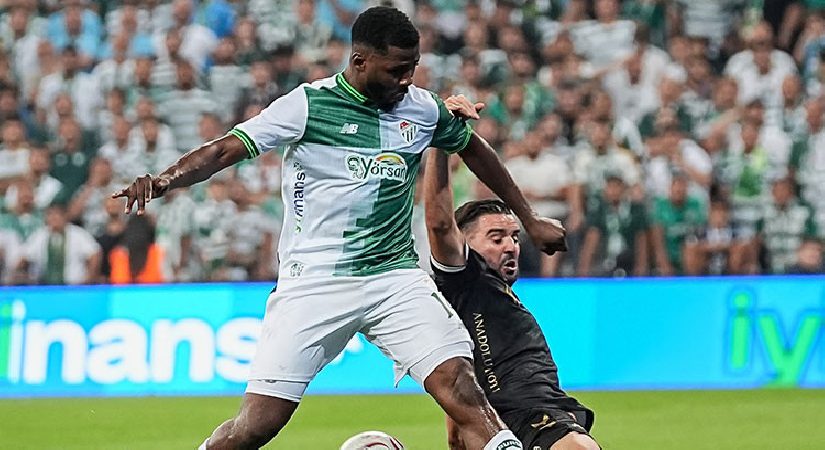 Bursaspor, taraftarının önünde galip!