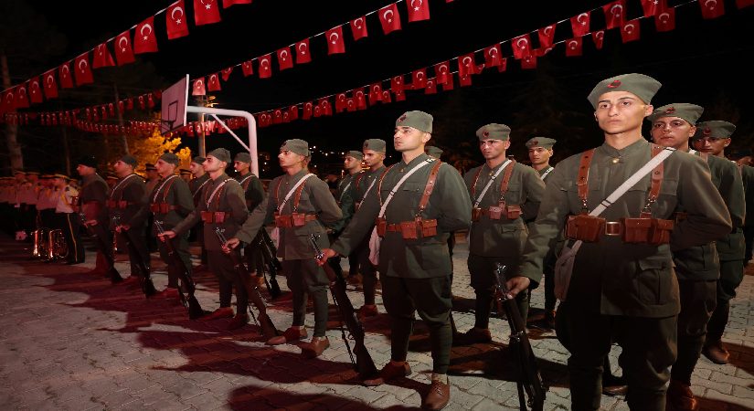 Büyük Taarruz’un 104. yıl dönümü münasebetiyle “Zafer Yürüyüşü” düzenlendi