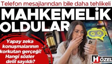 ChatGPT’ye yazdılar, mahkemelik oldular! Yapay zeka konuşmalarının korkutan gerçeği… Hangi iletiler kanıt oldu?