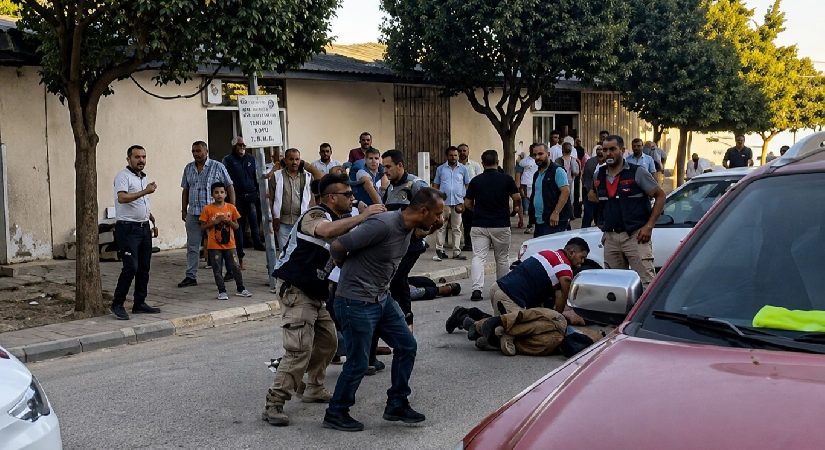 Cinsel istismar şüphelisine hastane bahçesinde infaz