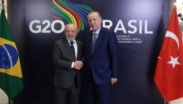 Cumhurbaşkanı Erdoğan Brezilya Devlet Başkanı ile görüştü