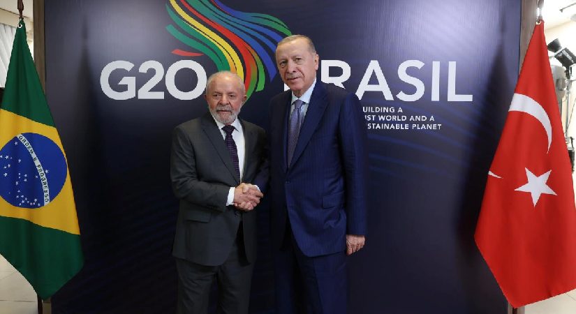 Cumhurbaşkanı Erdoğan Brezilya Devlet Başkanı ile görüştü