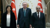 Cumhurbaşkanı Erdoğan DEM Parti heyeti ile görüşüyor
