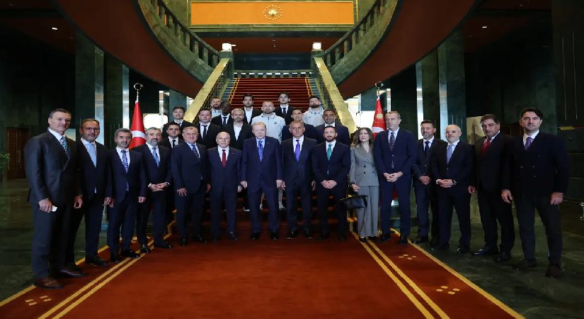 Cumhurbaşkanı Erdoğan Harika Lig’in yeni takımlarını kabul etti