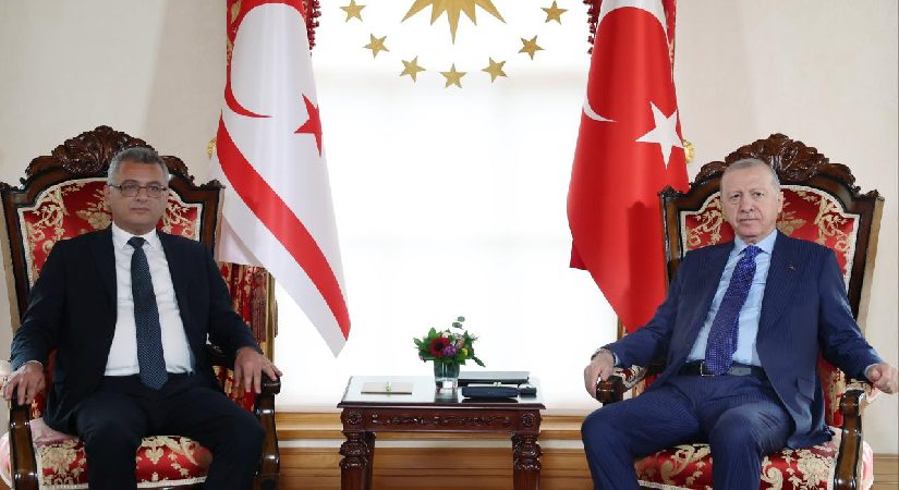 Cumhurbaşkanı Erdoğan, KKTC Cumhurbaşkanı Erhürman ile telefonda görüştü
