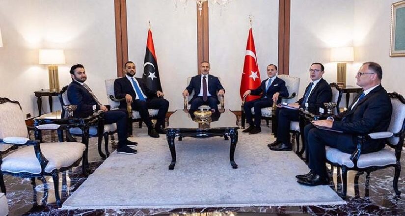 Dışişleri Bakanı Hakan Fidan Libya heyetiyle görüştü