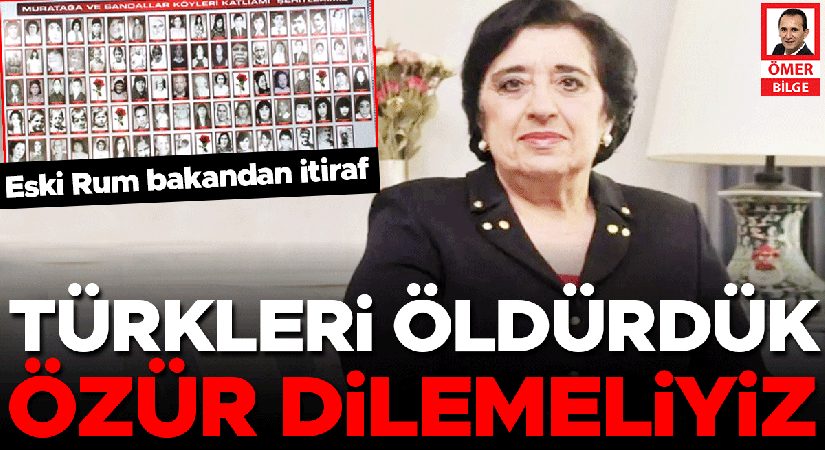 Eski Rum bakandan itiraf: Türkleri öldürdük, özür dilemeliyiz