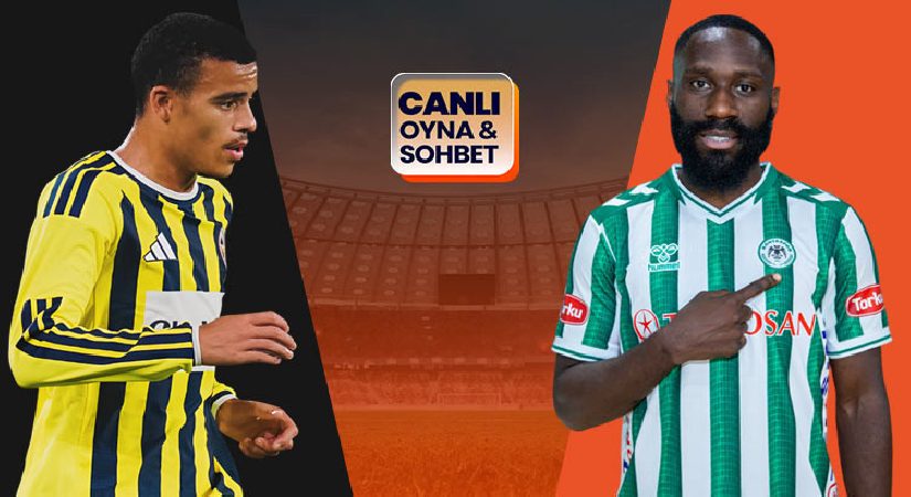 Fenerbahçe, Konyaspor’u ağırlıyor! Maçın heyecanı canlı sohbet ile Misli’de