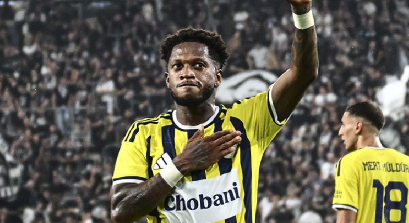 Fred son maçını oynayıp veda etti!