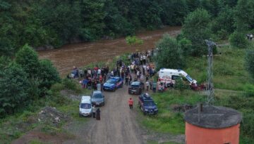 Giresun’da anne ile iki kızı sel sularına kapıldı. Kardeşlerin cansız vücudu bulundu