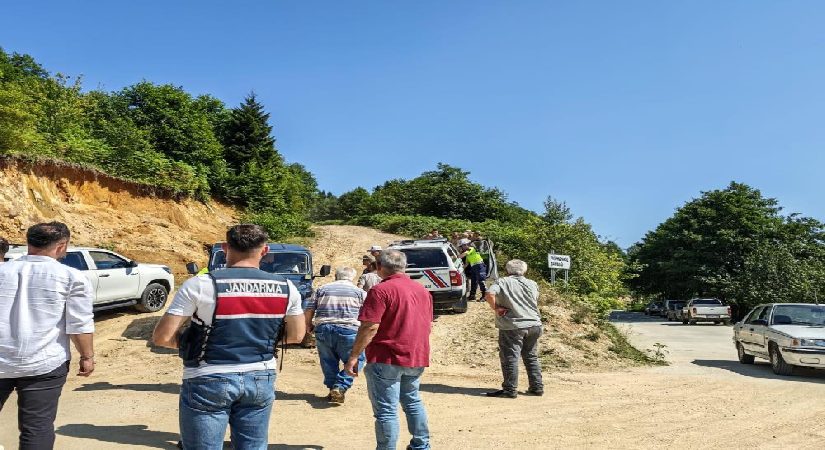 Giresun’da “helikopter düştü” ihbarı grupları harekete geçirdi