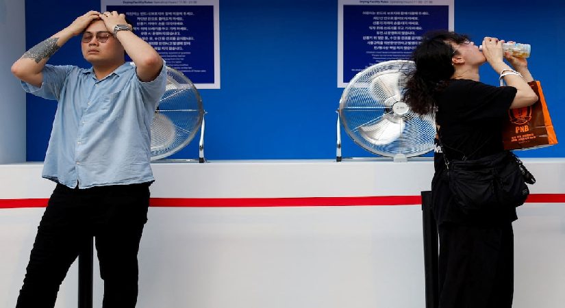 Güney Kore’de rekor. Termometreler 42,5 dereceyi gösterdi