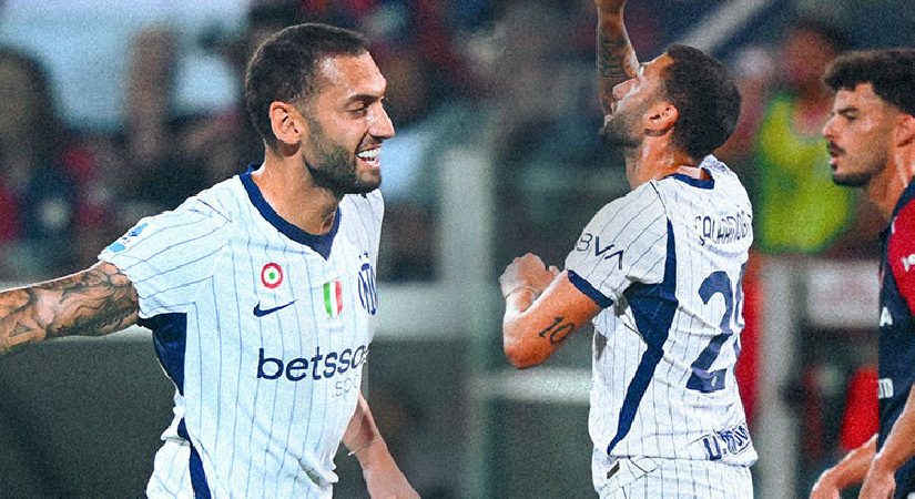 Inter 3 puanı Hakan Çalhanoğlu’yla kaptı!