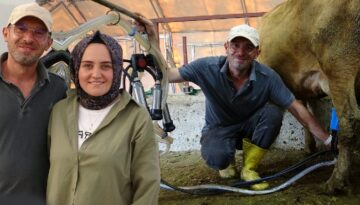 İşlerini bırakıp Erzurum’da çiftlik kurdular. “Daha evvel hayvana dokunmamıştım”