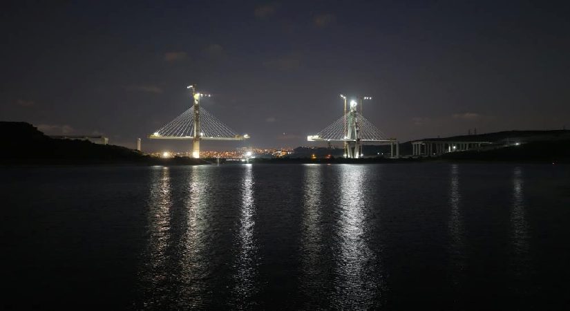 İstanbul’un en yüksek ikinci köprüsü bitmek üzere