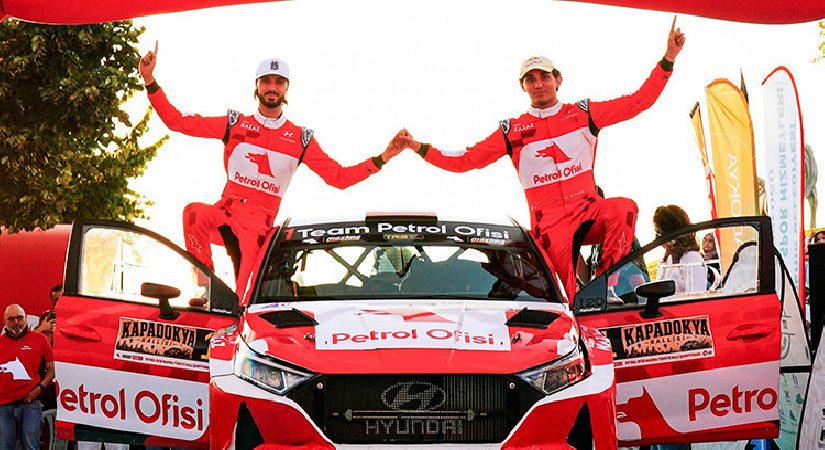 Kapadokya Rallisi’ne Kerem Kazaz damgası!