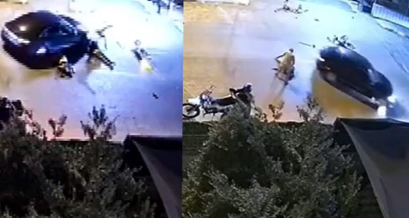 Kazadan sonra yaralıları ezerek kaçtı