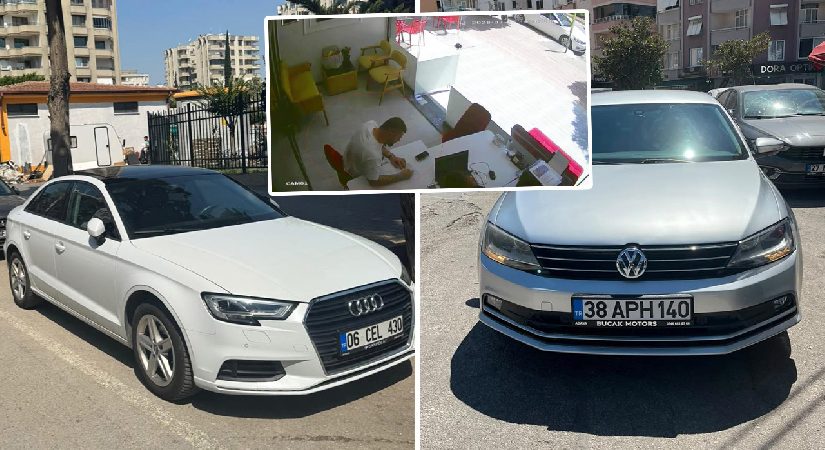 Kiraladığı arabanın GPS aygıtını söküp ortadan kayboldu