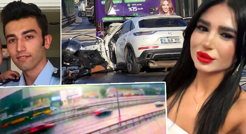 Küçükçekmece’de vahim kaza anı. Üç kişinin öldüğü kazanın görüntüsü ortaya çıktı