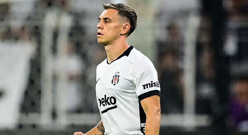 Leandro Trossard birinci kere Beşiktaş formasını giydi!