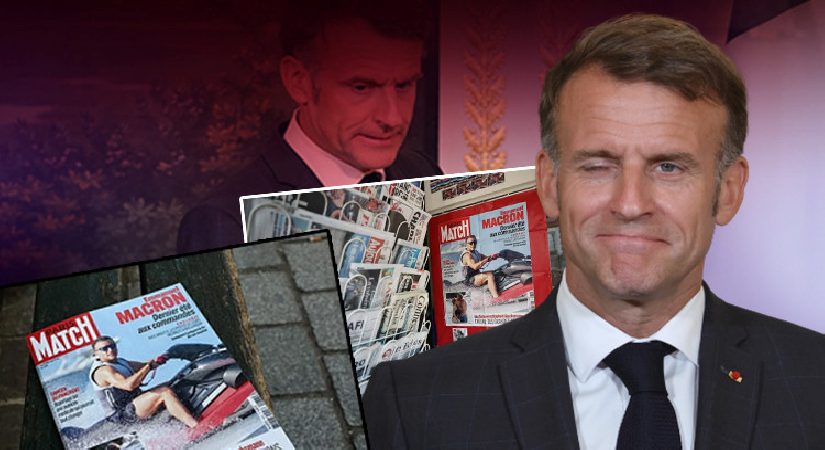 Macron paparazzilere yakalandı: Fransa’da infial yaratan manzaralar