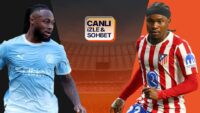 Manchester City – Atletico Madrid karşılaşıyor! Maçın heyecanı canlı sohbet ile Misli’de