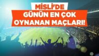 Misli üyeleri, Trabzonspor’dan galibiyet, Zalgiris Kaunas-Beşiktaş müsabakasından ise bol gol bekliyor … İşte Misli’de Günün En Çok Oynanan Maçları
