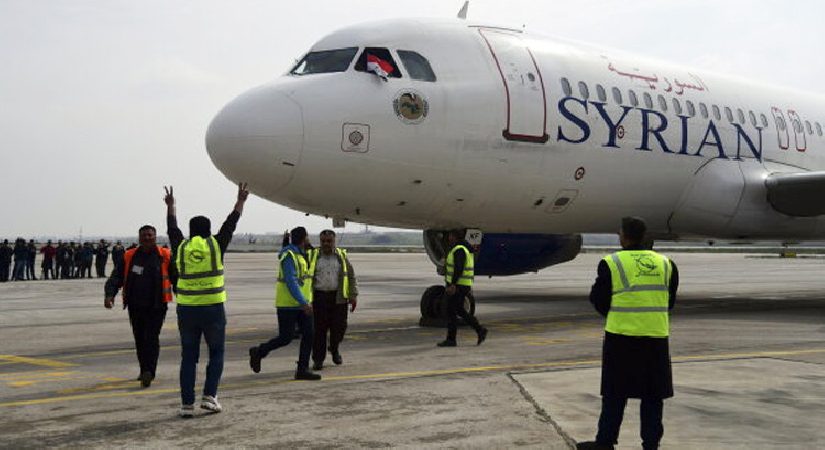 Moskova’dan Şam’a bir buçuk yıl sonra birinci uçak seferi