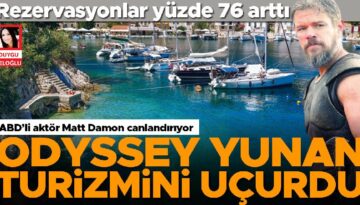 Odyssey Yunan turizmini uçurdu