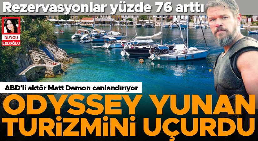 Odyssey Yunan turizmini uçurdu