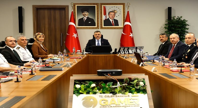 Organize kabahatle mücadele toplantısı. İçişleri Bakanı Çiftçi: Hiçbir suç yapılanmasına alan bırakmayacağız