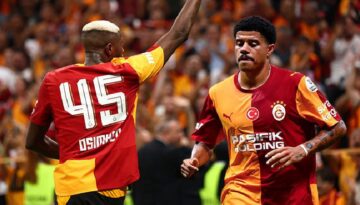 Osimhen ve Sara’dan asist-gol ortaklığı!