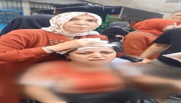 Pazarcı dehşet saçtı: Bayanın başına 10 dikiş atıldı