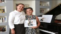 Piyanist anne ve kız Roma’dan birincilikle döndü