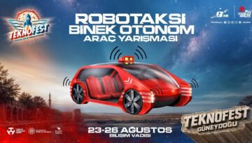 Robotaksi Binek Otonom Araç Yarışması Kocaeli’de