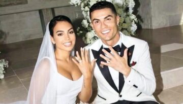 Ronaldo sonunda evlendi