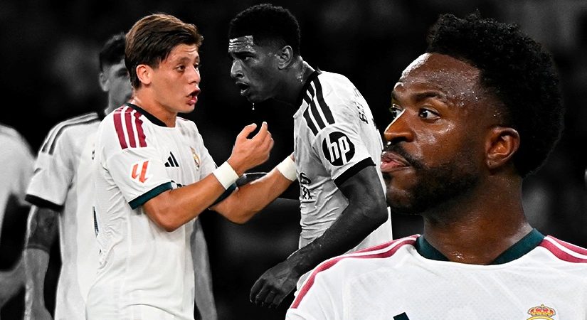Saha içi konuşmaları servis edildi, Vinicius Junior’un Arda Güler’e yansısı olay oldu
