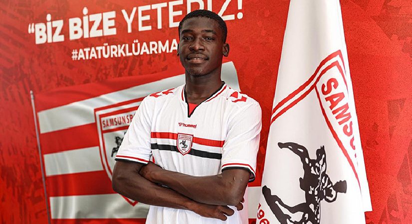 Samsunspor, Mbaitoloum Daniel ile 5 yıllık mukavele imzaladı