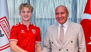 Samsunspor Oskar Ohlenschlaeger’i transfer etti