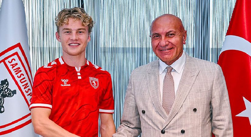 Samsunspor Oskar Ohlenschlaeger’i transfer etti
