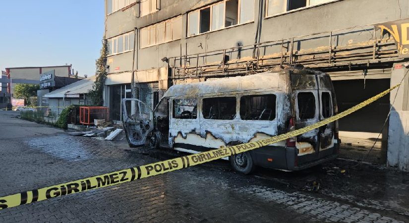Sanayi sitesindeki yangında kundaklama kuşkusu