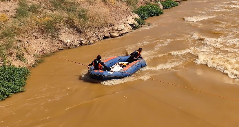 Şanlıurfa’da araba sulama kanalına uçtu. Şoför kayboldu