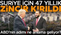 Suriye için 47 yıllık zincir kırıldı… ABD’nin adımı ne manaya geliyor