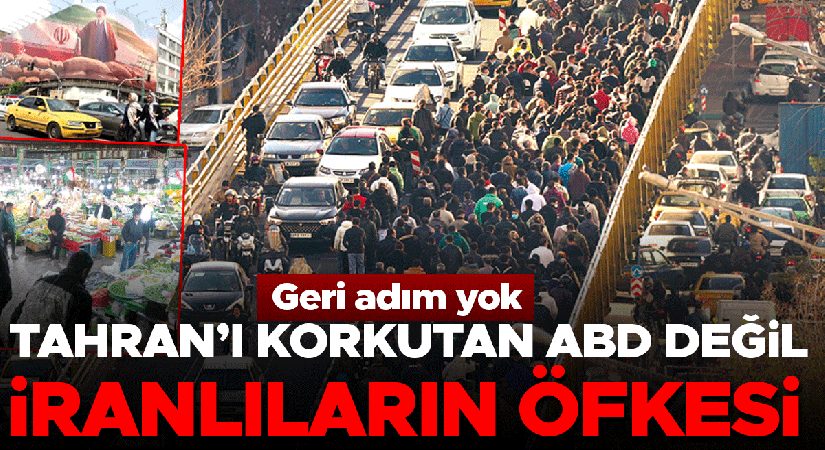 Tahran’ı korkutan ABD değil İranlıların öfkesi